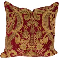 Fryetts - Grafton Rot Atemberaubender Designer Kissenbezug von MayEvelyneInteriors