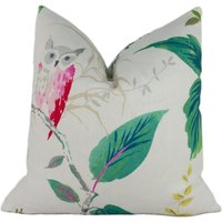 Kravet - Kate Spade Owlish Multi Wunderschöner Designer Kissenbezug Home Décor Dekokissen von MayEvelyneInteriors