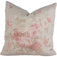 Ralph Lauren - Wainscott Floral Cameo Pink Atemberaubender Designer Kissenbezug Home Deco Deko Kissen von MayEvelyneInteriors