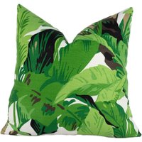 Thibaut - Travelers Palm Grün Atemberaubende Designer Kissenhülle Home Decor Kissen von MayEvelyneInteriors