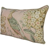 Thibaut - Villeneuve Blush Kontrast Paspelierter Kissenbezug Designer Wohnkultur von MayEvelyneInteriors