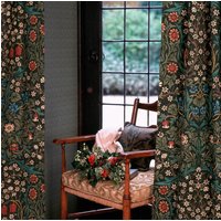 William Morris - Blackthorn Grün Maßgeschneiderte Vorhang Designer Home Decor von MayEvelyneInteriors