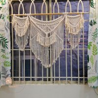 Extra Großer Makramee-Wandbehang Im Vintage-stil - Wandteppich Für Boho-Heimdekoration, Dekoration Über Dem Bett Makramee-Kopfteil Oder von MayKnotsStudio