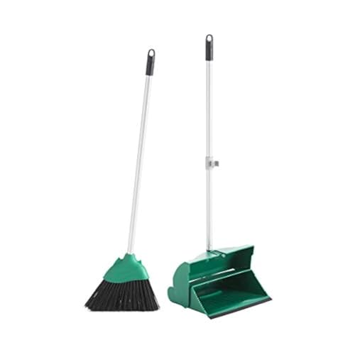 Maya Professional Tools 09020 Besen- und Kehrschaufel-Set, Grün von Maya