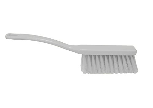 Maya Professional Tools 10252-1 Handfeger mittelharte Borsten, FBK/Lebensmittelhygiene, 340 mm x 35 mm, Weiß von Maya Professional Tools