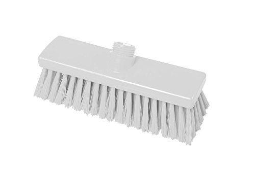 Maya Professional Tools 15011-1 Waschbürste FBK/Lebensmittelhygiene mit weichen geschlitzten Borsten, 225 mm x 60 mm, Weiß von Maya