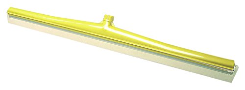Maya Professional Tools 15074-4 Wasserschieber mit weißer Ersatz-Gummilippe, FBK/Lebensmittelhygiene, 700 mm, Gelb von Maya