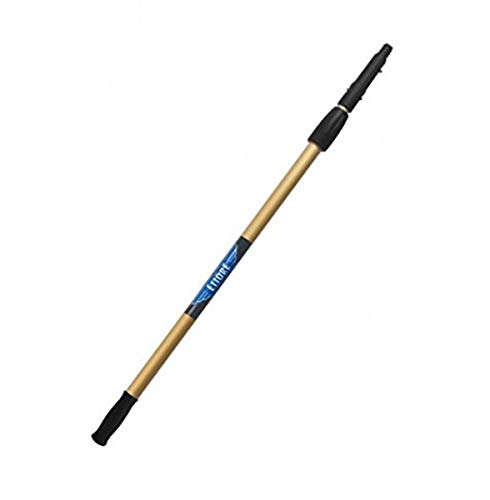 Ettore 42104 Profi-Fensterreinigung Ausfahrbarer Reach-Stiel, 2-stufig, 1,2 m, 2 cm x 60 cm von Ettore