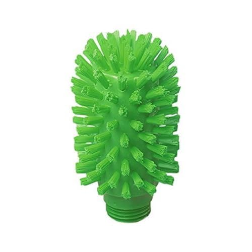 Maya Professional Tools 47132-5 Rohrbürste FBK/Lebensmittelhygiene mit Gewinde, 80 mm x 100 mm x 125 mm, Grün von Maya