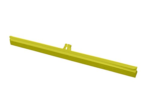 Maya Professional Tools 48600-4 Einteiliger Wasserschieber, extra hygienisch, FBK/Lebensmittelhygiene, 600 mm, Gelb von Maya