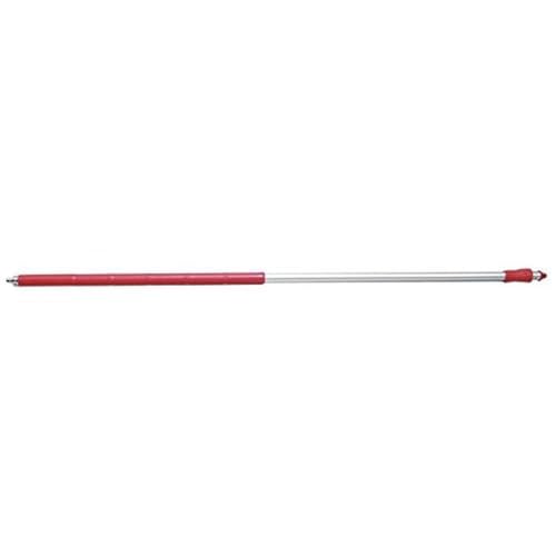 Maya Professional Tools 49824-3 Ergonomischer Stiel mit Wasserdurchlauf, FBK/Lebensmittelhygiene, 1500 mm x 32 mm, Rot von Maya Professional Tools