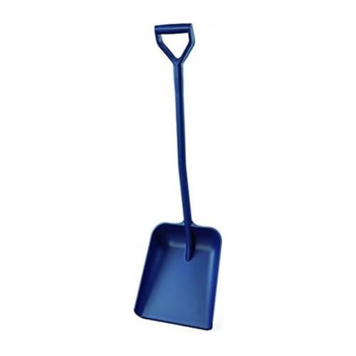 Maya Professional Tools 75104-2 Einteilige Schaufel mit Metall- und Röntgenerkennung, FBK/Lebensmittelhygiene, 330 mm x 380 mm x 1330 mm, Blau von Maya Professional Tools