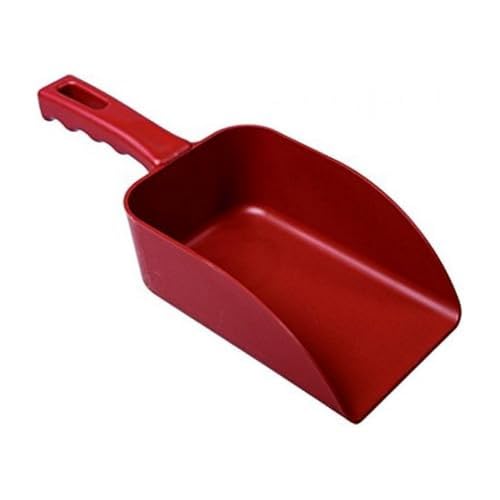 Maya Professional Tools 75105-3 Handschaufel mit Metall- und Röntgenerkennung, FBK/Lebensmittelhygiene, 500 g, 110 mm x 150 mm x 260 mm, Rot von Maya Professional Tools