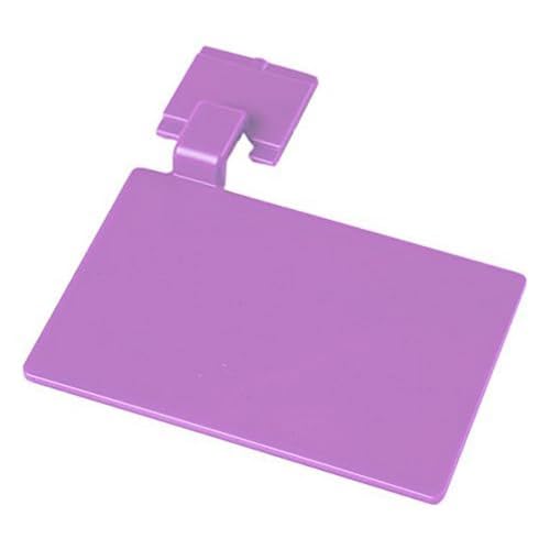 Maya Professional Tools 80002-8 Schild für Wandschiene, FBK/Lebensmittelhygiene, 110 mm x 75 mm, Lila von Maya