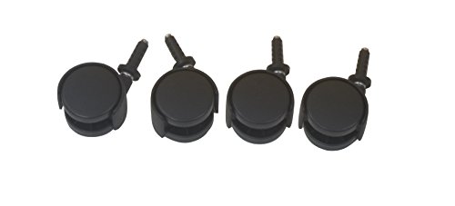 Ettore Rollen für Cube 25 L, 4 Stück, 85200 von Ettore