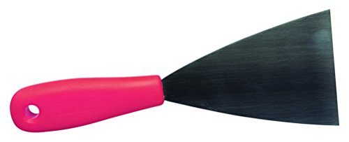 Maya Professional Tools 88082-3 Spachtel, Edelstahl, fest mit Plastikgriff, FBK/Lebensmittelhygiene, 80 mm, Rot Maya Professional Tools 88082-3 Spachtel, Edelstahl, fest mit Plastikgriff, FBK/Lebensmittelhygiene, 80 mm, Rot von Maya