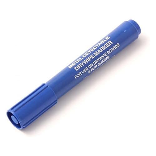 Maya Professionelles Werkzeug Q0800–2/2 Marker Detectable Pro von Metallen und X-Ray, blau, 10 Stück Body, blau ink von Maya Professional Tools