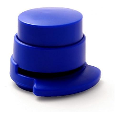 Maya Professionelles Werkzeug SSD Hefter ohne Heftklammern Detectable Pro von Metallen und X-Ray, blau von Maya
