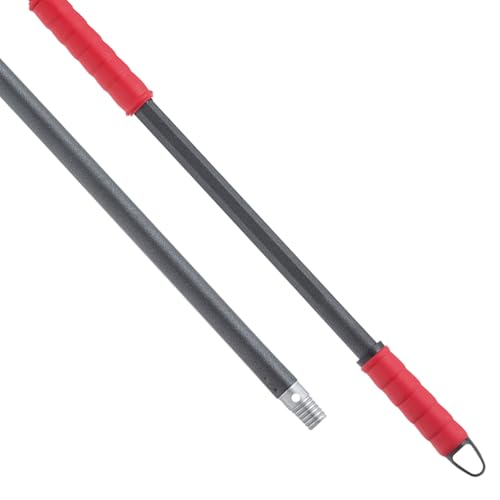 Maya Professional Tools 06053-R Ergo Pro Stiel, Achteckige Form, ergonomischer Griff, verletzungssicher, raue Oberfläche, rutschfest, universelles Schraubgewinde, 1,40 m von Maya