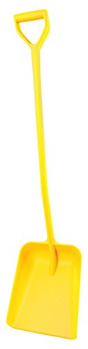 FBK 15104–4 Single Schaufel, langer Griff, 300 x 380 x 1330 mm, gelb von Maya