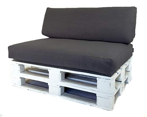 Mayaadi-Home Rückenkissen MH-UQ-01 Dunkelgrau 120x40x10/20 cm von Mayaadi-Home
