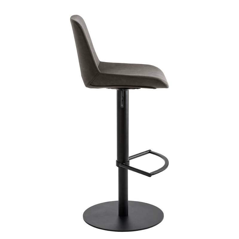 home24 Bar- und Tresenhocker myPABLO III 41 x 82 x 49cm Schlamm von home24