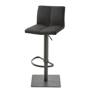 home24 Bar- und Tresenhocker myTIMO 42 x 78 x 46cm Dunkelgrau von home24