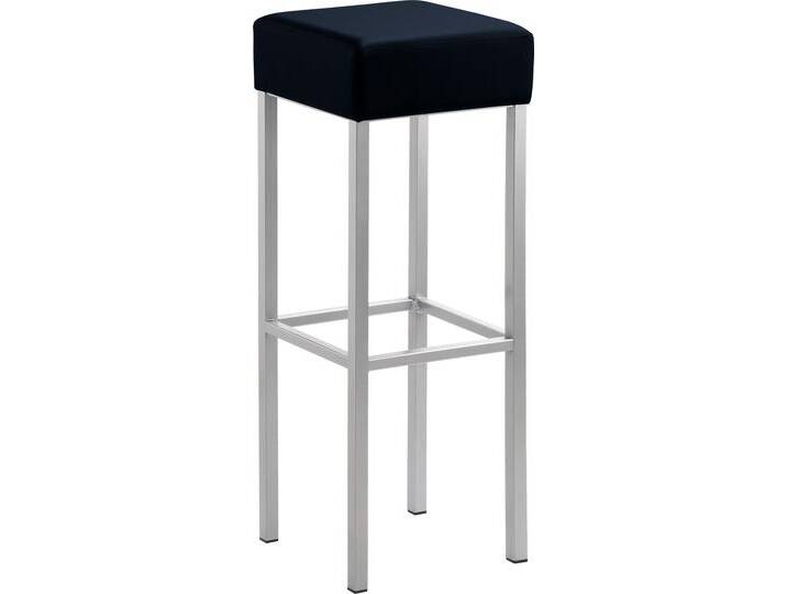Barhocker MAYER SITZMÖBEL myCUBUS , schwarz, B:34cm H:92cm T:34cm, 3% Polyurethan, 81% PVC (Oberseite), 16% Polyester (Rückseite), Hocker von Mayer-Sitzmöbel