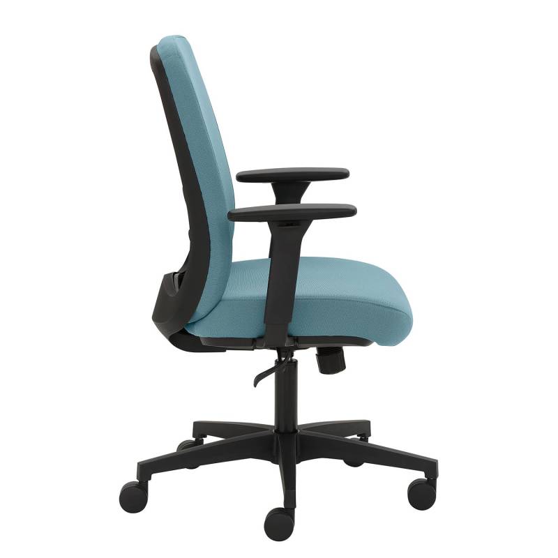 home24 Bürodrehstuhl myTRITON III 62 x 98 x 62cm Türkis von home24