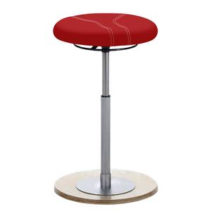 home24 Bürohocker 1110 41 x 79 x 41cm Rot/Rot von home24