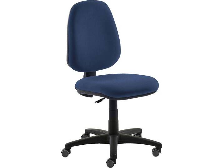 Drehstuhl MAYER SITZMÖBEL 2211 , blau (dunkelblau, schwarz), B:62cm H:93cm T:62cm, Stühle, Bürodrehstuhl Kinderdrehstuhl, recyceltes Polyester von Mayer-Sitzmöbel
