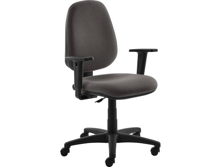 Drehstuhl MAYER SITZMÖBEL 2211 , grau (anthrazit, schwarz), B:62cm H:93cm T:62cm, Stühle, Bürodrehstuhl Kinderdrehstuhl, recyceltes Polyester von Mayer-Sitzmöbel