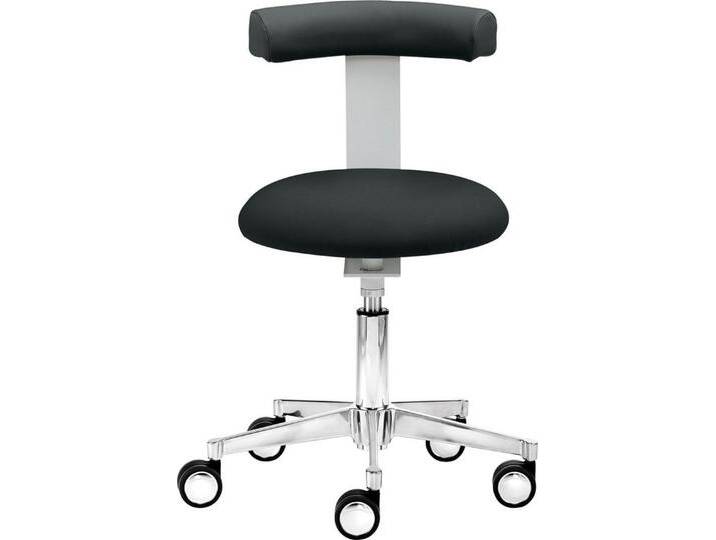 Mayer Sitzmöbel Arbeitshocker Funktionsdrehhocker myXPERT (1 St), desinfektionsmittelbeständig, schwarz von Mayer-Sitzmöbel