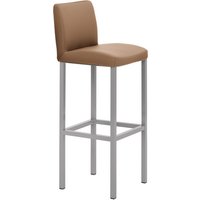 Mayer Sitzmöbel Barhocker »1164«, BxH: 40 x 109 cm, Mikrofaser, braun von Mayer Sitzmöbel