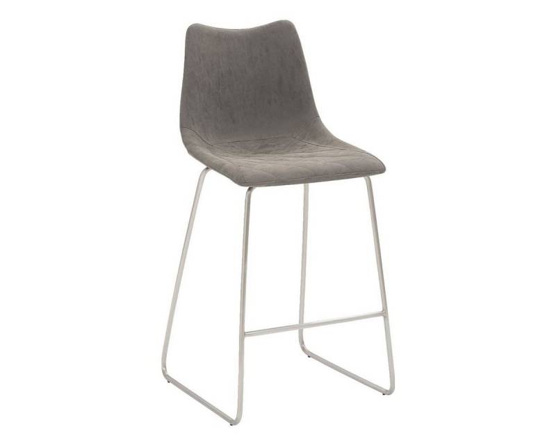 Mayer Sitzmöbel Barhocker my Solo, Kufengestell mit Fußstütze, Kunstleder/ Rautensteppung, Sitzhöhe 65 cm von Mayer Sitzmöbel