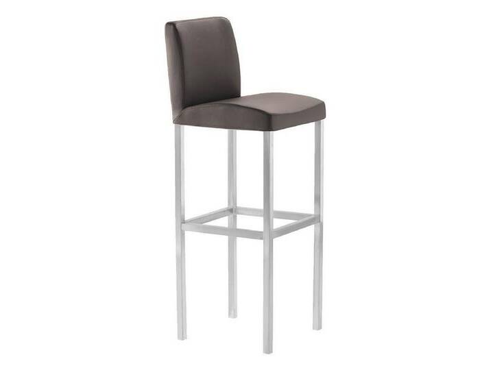 Mayer Sitzmöbel Barhocker myPRO-IN 1164 Finca, bis 150 kg belastbar, Sitzhöhe 80 cm, Kunstleder-Bezug, braun, dunkelbraun von Mayer-Sitzmöbel