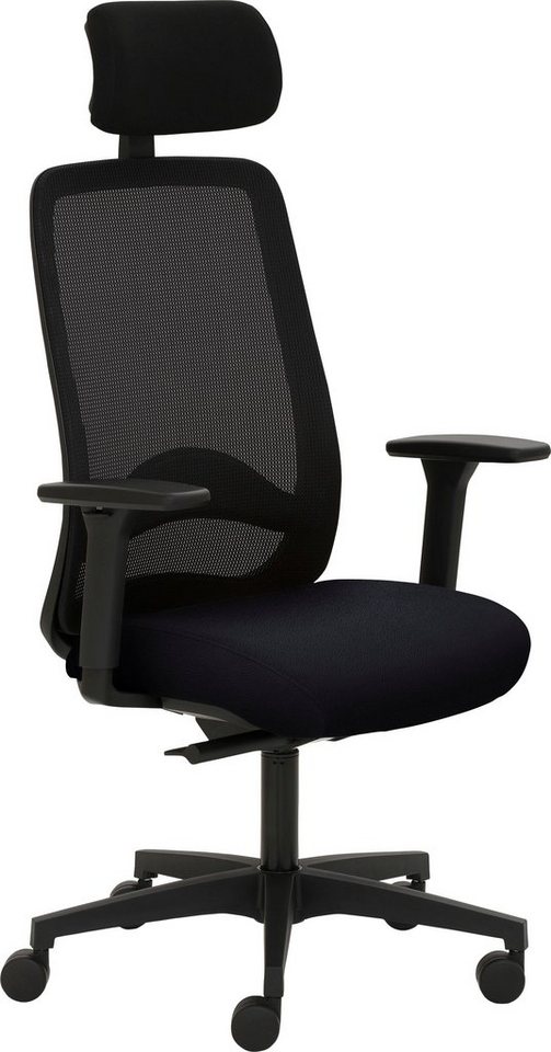 Mayer Sitzmöbel Drehstuhl 2228, 3D Armlehnen, Kopfstütze, Sitztiefenverstellung von Mayer Sitzmöbel