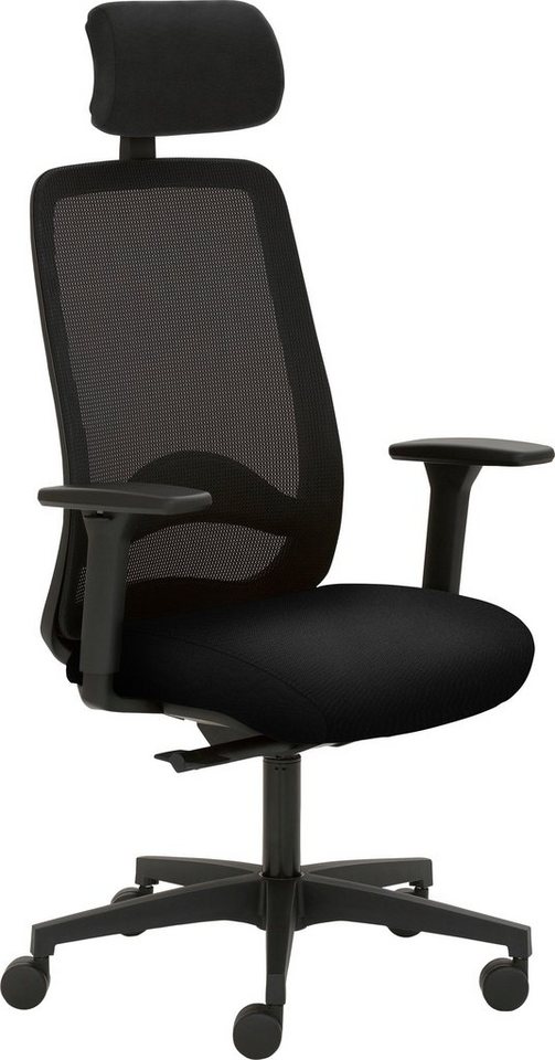 Mayer Sitzmöbel Drehstuhl 2228, höhenverstellbare Armlehnen, Kopfstütze, Sitztiefenverstellung von Mayer Sitzmöbel