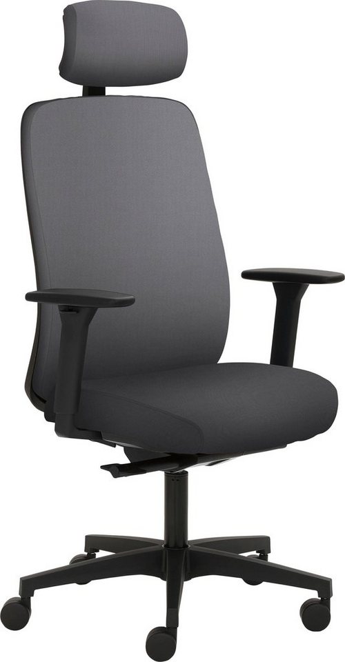 Mayer Sitzmöbel Drehstuhl 2229, 3D Armlehnen, Kopfstütze, Sitztiefenverstellung von Mayer Sitzmöbel