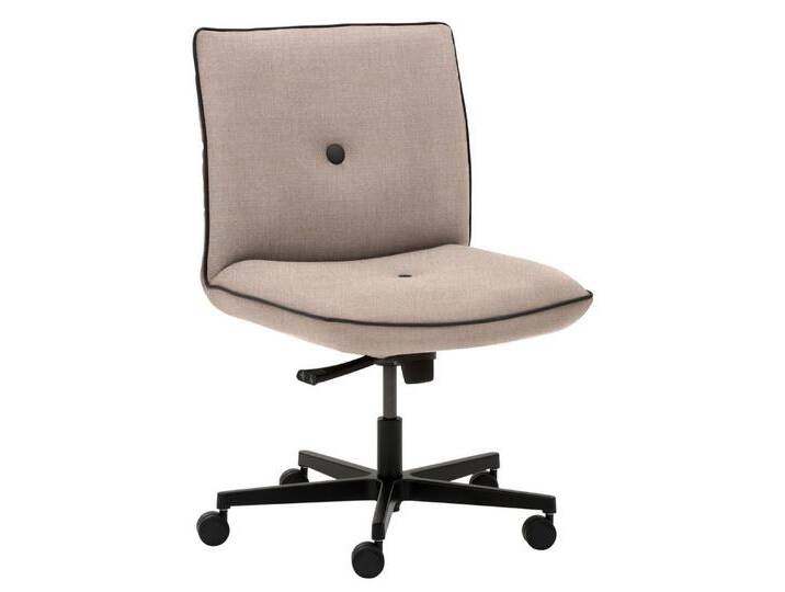 Mayer Sitzmöbel Drehstuhl myCOSYWORXX Homeoffice Sessel (1 St), besonders bequem gepolstert, beige, melierter Bezug von Mayer-Sitzmöbel