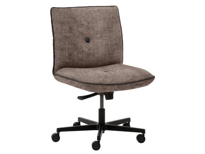 Mayer Sitzmöbel Drehstuhl myCOSYWORXX Homeoffice Sessel (1 St), besonders bequem gepolstert, braun, Chenille-Flachgewebe von Mayer-Sitzmöbel