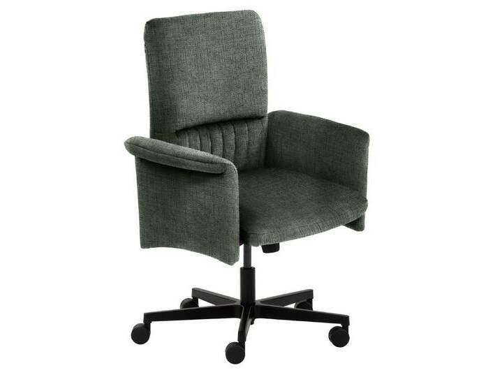 Mayer Sitzmöbel Drehstuhl myCOSYWORXX Homeoffice Sessel (1 St), besonders bequem gepolstert, grün, Chenille-Flachgewebe von Mayer-Sitzmöbel
