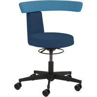 Mayer Sitzmöbel Multifunktionshocker »1263«, Breite: 64 cm, höhenverstellbar, Polyester, blau von Mayer Sitzmöbel