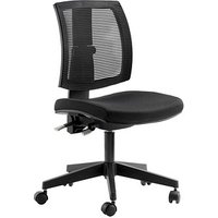 Mayer Bürostuhl myLADYLIKE, 2232 507 Stoff schwarz, Gestell schwarz von Mayer
