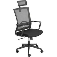 Mayer Bürostuhl mySTUDIO, 2378 501 Stoff schwarz, Gestell schwarz von Mayer