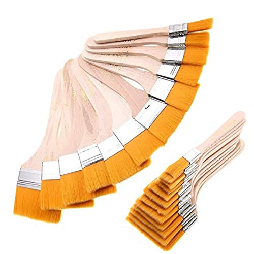Mayitr 12 × Holz Olgemälde Pinsel Set Künstler Acryl Aquarellfarbe Künstlerpinsel Werkzeug Mayitr 12 × Holz Olgemälde Pinsel Set Künstler Acryl Aquarellfarbe Künstlerpinsel Werkzeug von Mayitr