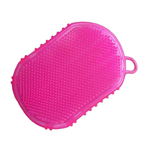 1Pcs Silikon-Massage-Handschuh Glatt Abnehmen Anti-Cellulite-Bürste Badehandschuh Massage Entspannung Zufällige Farbe von MaylFre