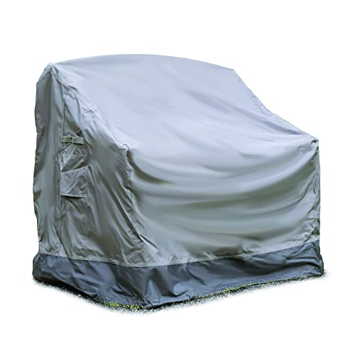 Maypole Abdeckung für 2-Sitzer-Bank, 600D Oxford, strapazierfähig, wasserabweisend, PVC-gefüttert von Maypole