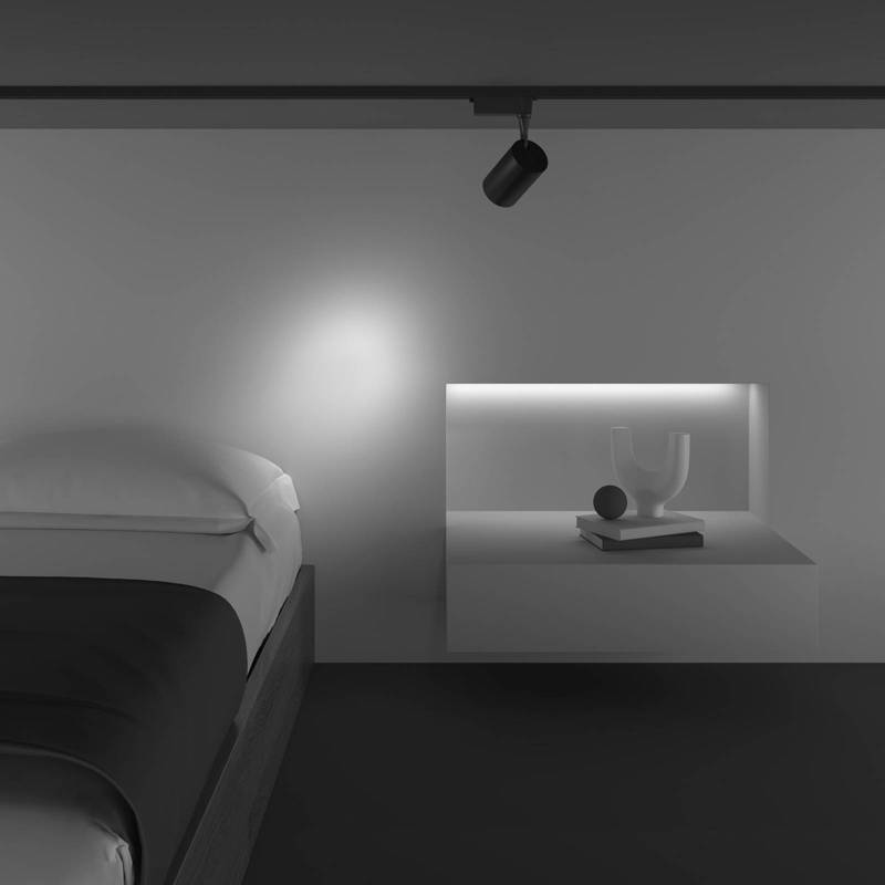 LED-Strahler Vuoro Unity, schwarz, 4.000 K, 10 W, 1-Phase von Maytoni