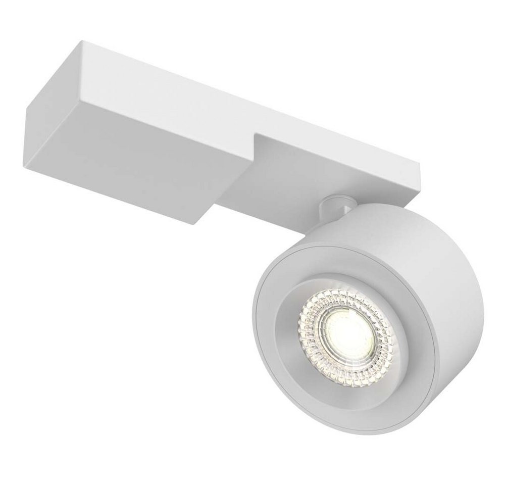 Maytoni Aufbauleuchte, Aufbauleuchte Deckenlampe Spotleuchte LED Aluminium weiß Strahler von Maytoni